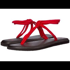 SANUK "Yoga Sunshine Yoga Mat Sandals